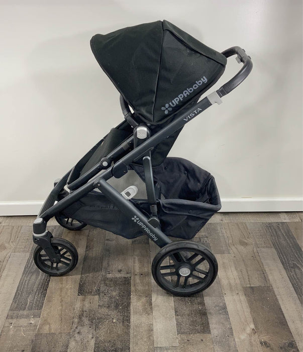 secondhand UPPAbaby VISTA Stroller, Jake (Black), 2019