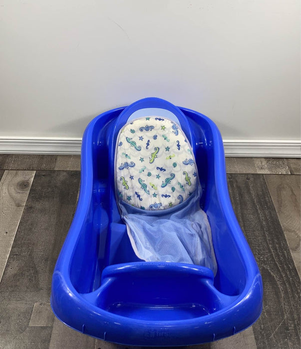 Shop The First Years Sure Comfort Newborn To Toddler Tub, Blue at GoodBuy Gear