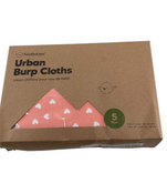 Shop KeaBabies Organic Burp Cloths, Pink Dreams at GoodBuy Gear