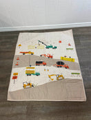 used Land Of Nod Toddler Bedding Set, Construction