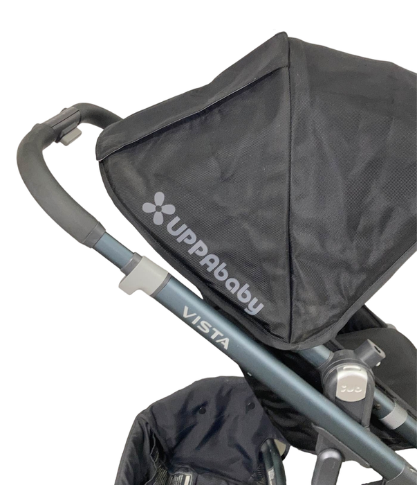 secondhand UPPAbaby VISTA Stroller, Jake (Black), 2016