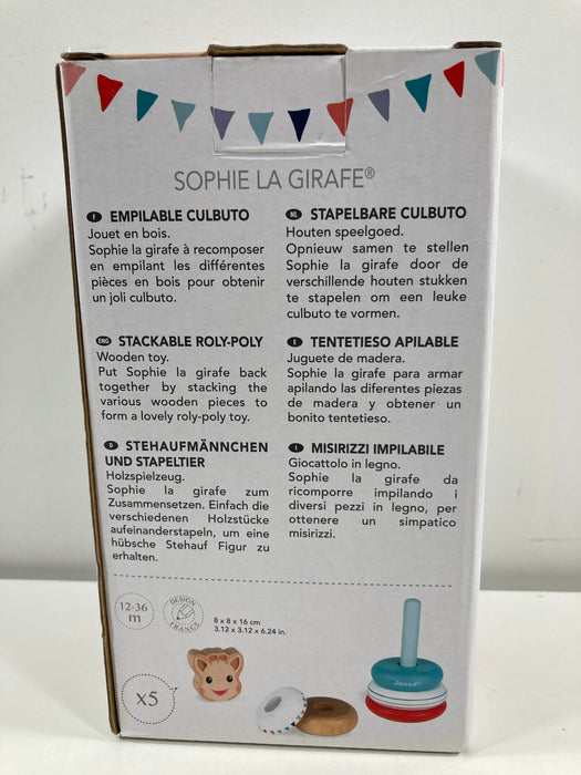 secondhand Janod Sophie La Girafe Stackable Rings Roll-Poly