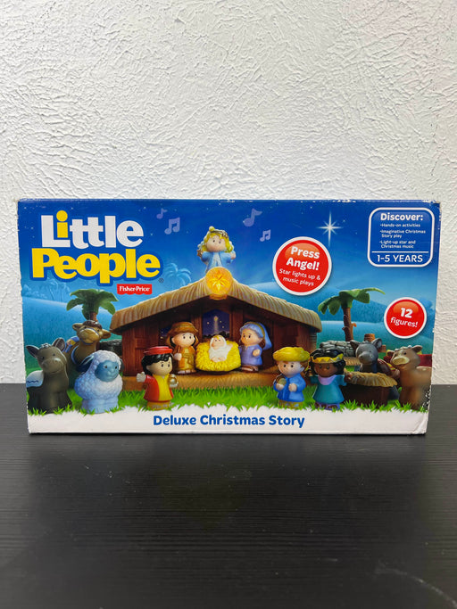 used Fisher Price Little People Christmas Manger