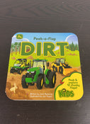 used Board Book, Dirt a John Deere Peek-a-Flap