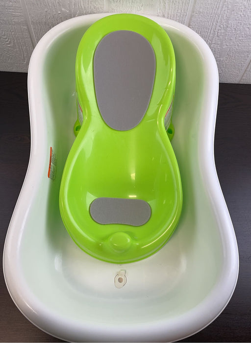 secondhand Summer Infant Comfort Height Bath Center With Step Stool