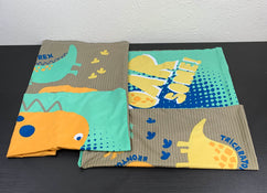 secondhand Baby Boom Toddler Bedding Set, Dinosaurs