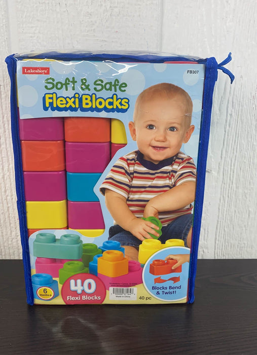used Lakeshore Learning Soft & Safe Flexi Blocks