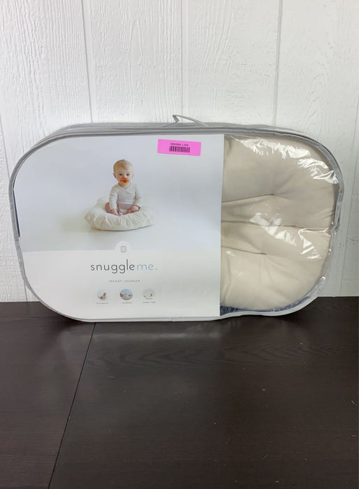 used Snuggle Me Organic Sensory Infant Lounger, Natural