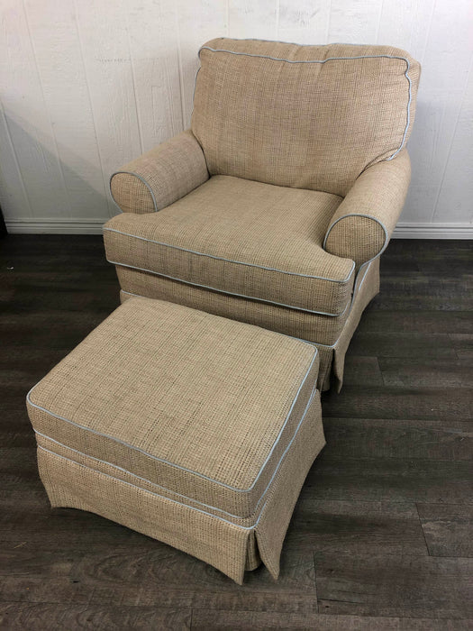 used Best Chairs Glider Rocker with Ottoman