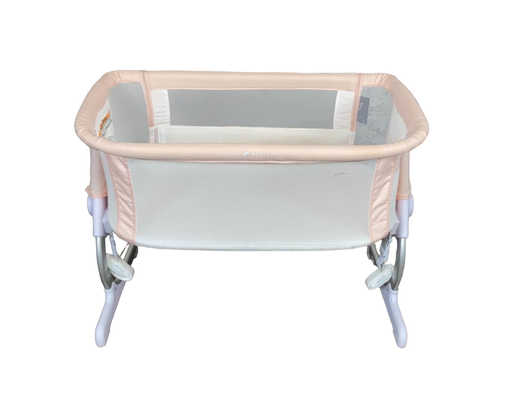 used Baby Delight Beside Me Dreamer Bassinet & Bedside Sleeper, Peony Pink