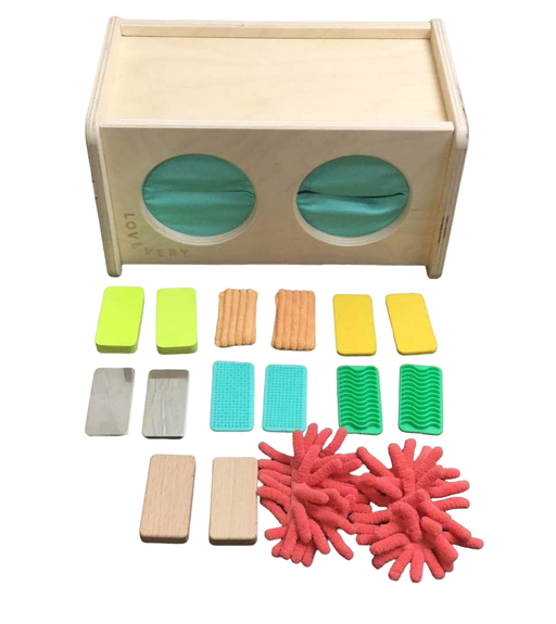 used Lovevery Montessori Sensory Box