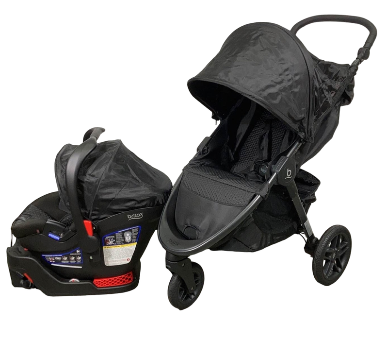 Shop Britax B-Free & B-Safe Gen2 FlexFit Travel System, Midnight, 2020 at GoodBuy Gear