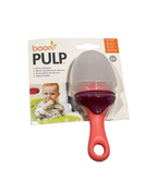 used Boon Pulp Silicone Feeder, Coral/Purple, 1-Pack