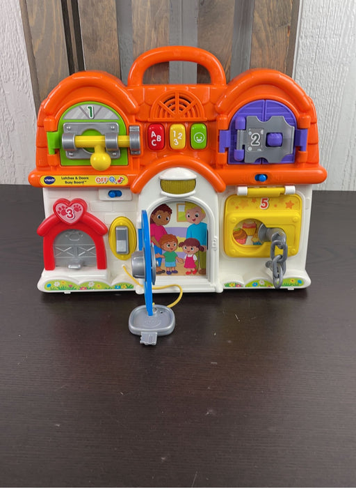 used VTech Latches & Doors Busy Board