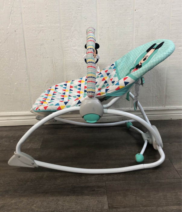 used Bright Starts Bouncer Seat, Mickey Mouse