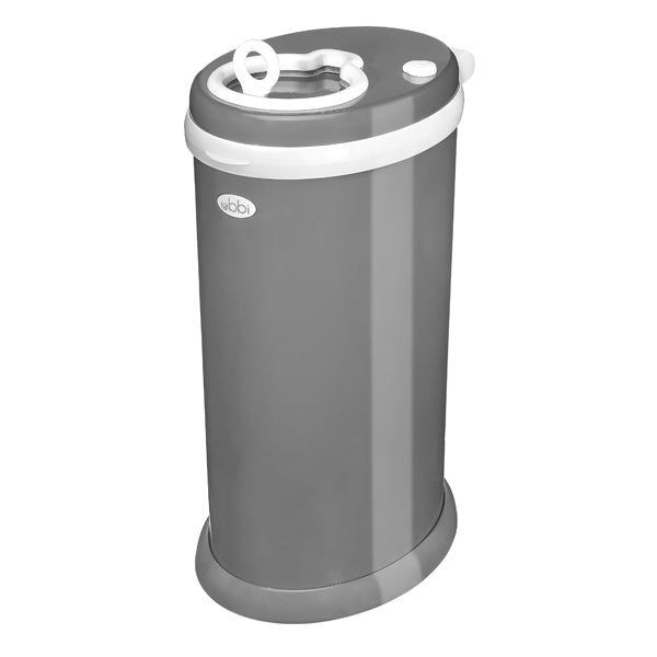 used Ubbi Diaper Pail, Slate