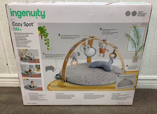 secondhand Ingenuity Cozy Spot Reversible Activity Gym, Tan