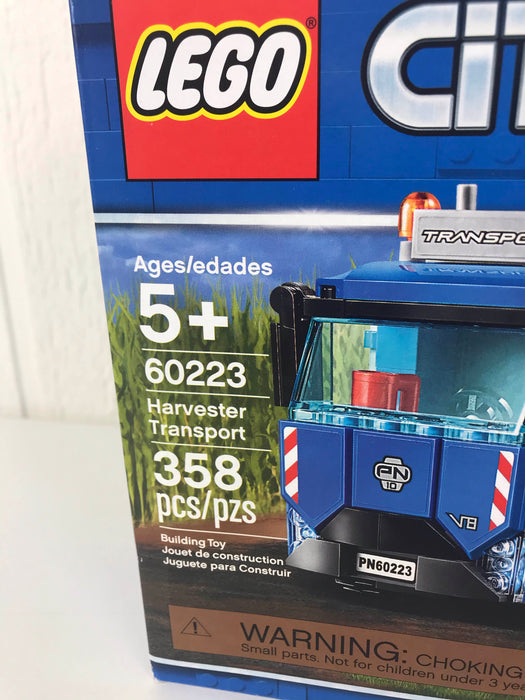 secondhand LEGO City Great Vehicles Harvester Transport Kit