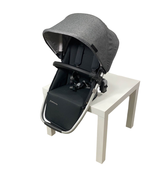 used UPPAbaby VISTA RumbleSeat V2, 2015+, 2021, Jordan (Charcoal Melange)