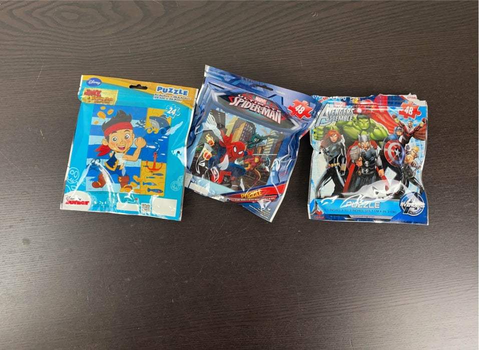 used BUNDLE Jigsaw Puzzles