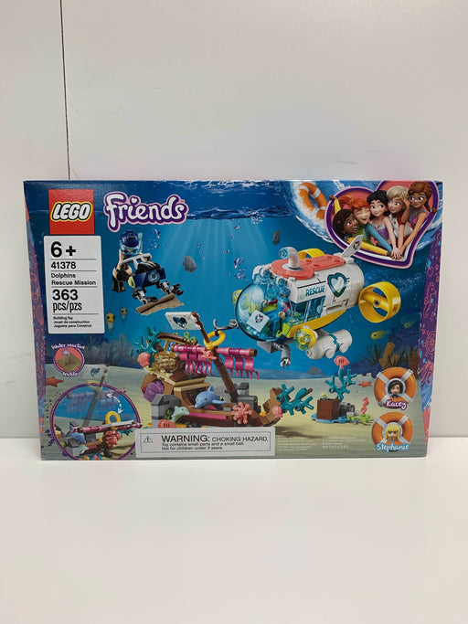 used LEGO Friends Dolphins Rescue Mission Sea Life Building Kit