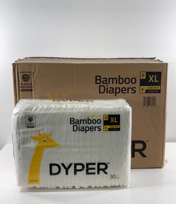Shop DYPER Bamboo Diapers, XL, 150 Count at GoodBuy Gear