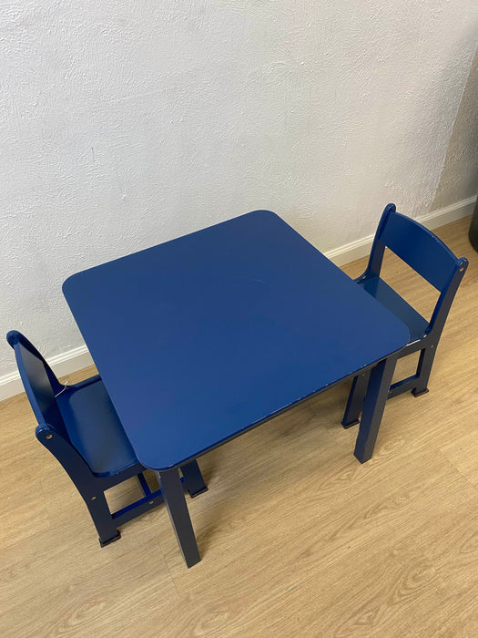 Shop Delta Children Kids Table and Chair Set with Storage, Blue at GoodBuy Gear