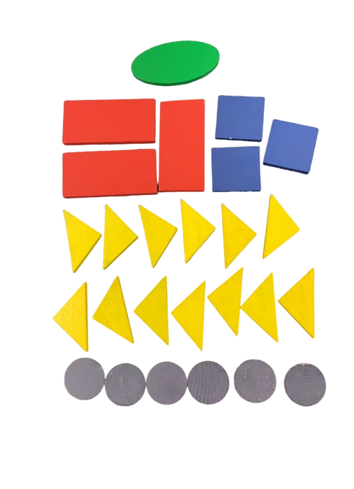 secondhand Melissa & Doug Beginner Pattern Blocks