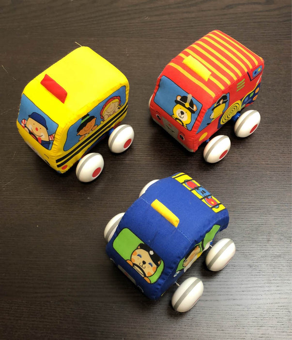 used Melissa & Doug Pull Back Toddler Cars