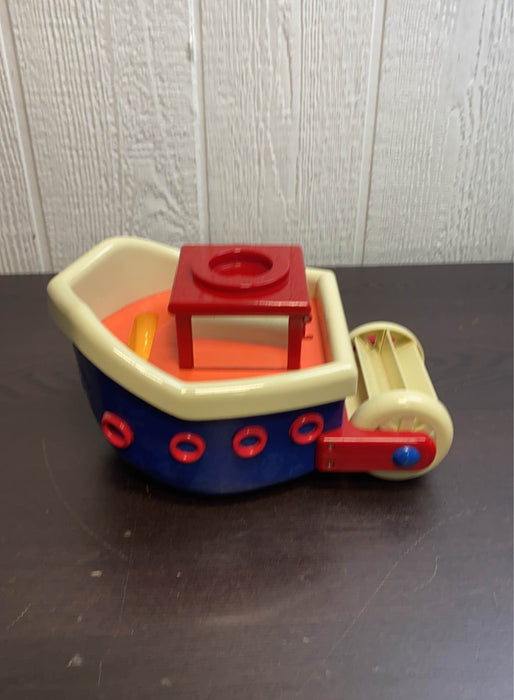 secondhand B. toys Fish & Splish Boat Bath Toy