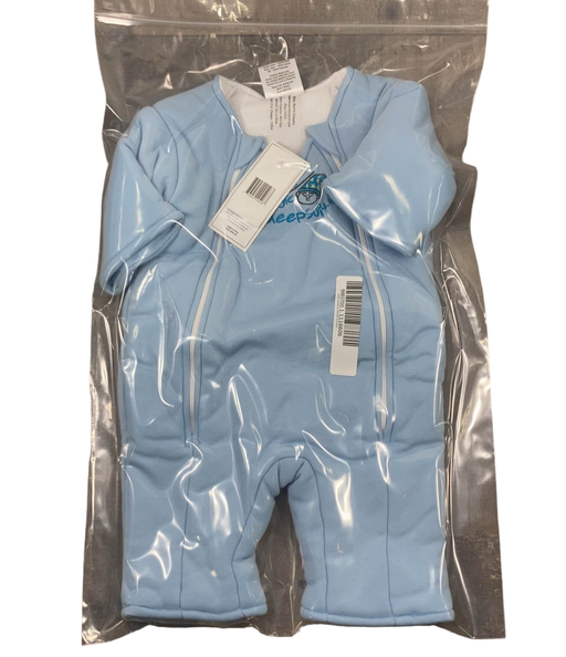 used Baby Merlin's Magic Sleepsuit, Large 6-9 Months, Cotton, Blue