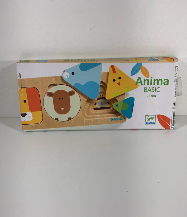 secondhand DJECO Layer Puzzle, Animals