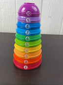 used Fisher Price Brilliant Basics Stack And Roll Cups