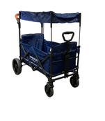 used Wonderfold X2 Push + Pull Double Stroller Wagon, 2022, Sapphire Navy