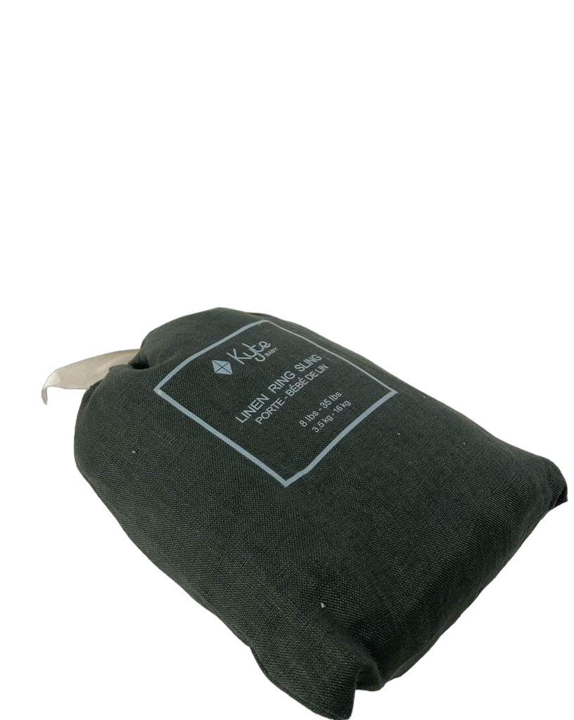 Kyte Baby Linen Ring Sling, Evergreen