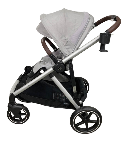 secondhand Cybex Gazelle S Modular Stroller, Silver Frame, Lava Grey, 2022