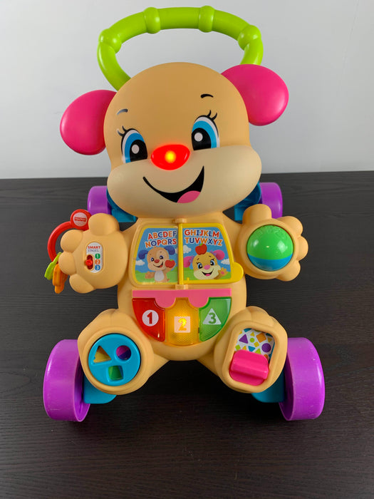 used Fisher Price Laugh & Learn Smart Stages Learn With Puppy Walker