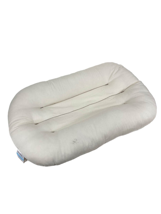 used Snuggle Me Organic Sensory Infant Lounger, Natural