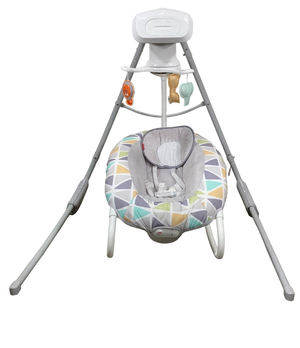 Fisher price 2 in sale 1 deluxe cradle and swing