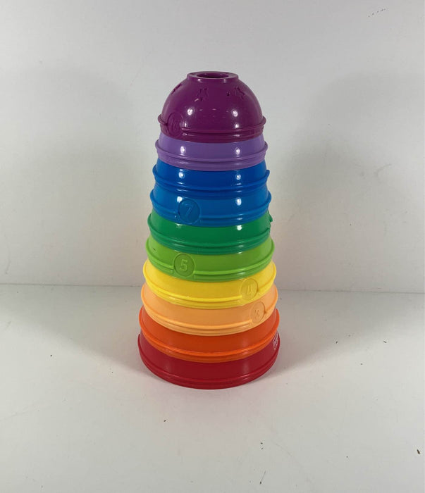used Fisher Price Brilliant Basics Stack And Roll Cups