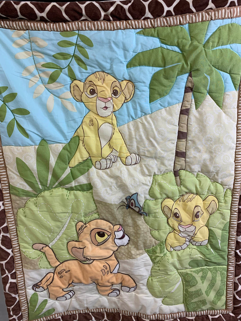 Lion King Crib Quilt