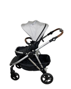 secondhand Mockingbird Single to Double Stroller, Limited Edition Night Stars, Silver with Penny Leather, 2022, Limited Edition Light Grey