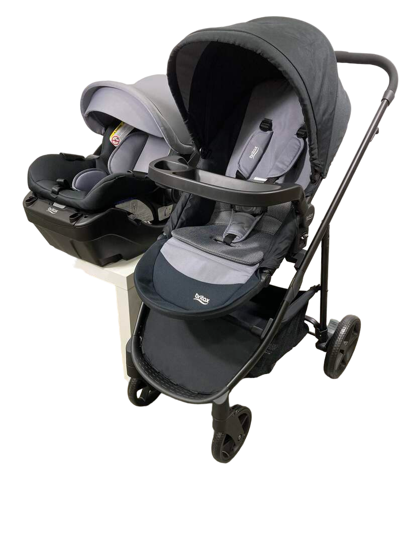 Britax Willow Brook S+ Travel System, 2023, Graphite Onyx