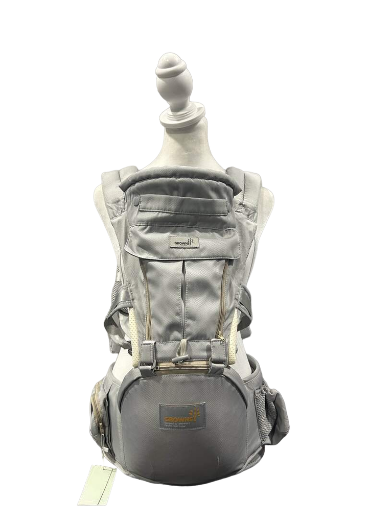 Grownsy Baby Carrier With Hip Seat