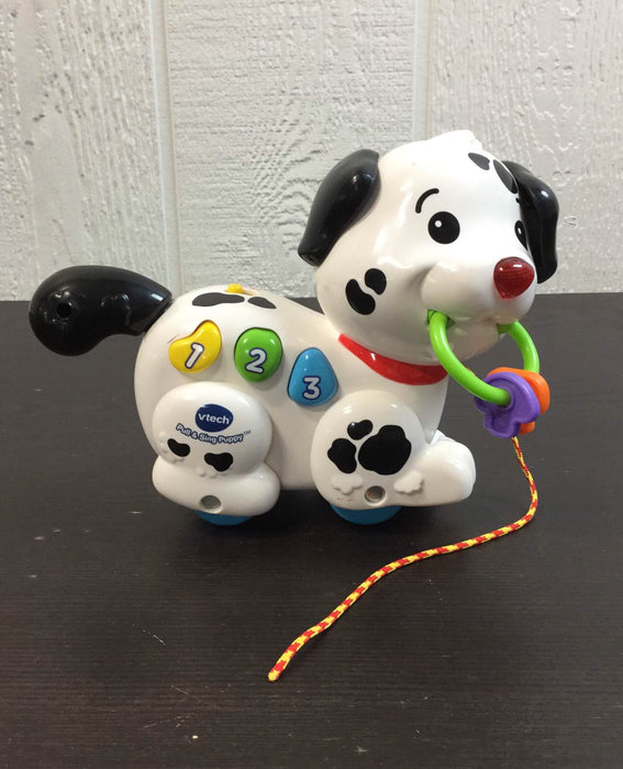 used VTech Pull & Sing Puppy