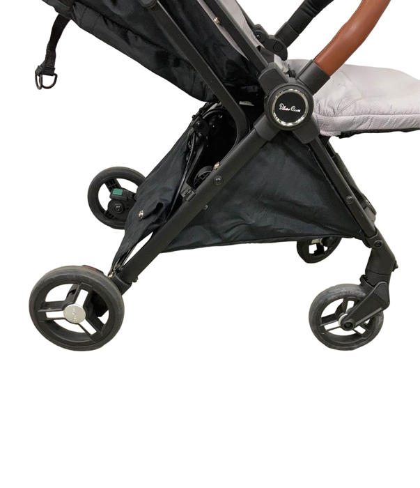 Silver Cross Jet Compact Stroller, 2022, Sterling Silver