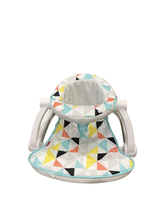 secondhand Fisher Price Sit-Me-Up Floor Seat, geometry