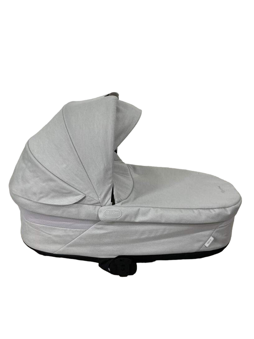 used Cybex Cot S Lux, 2023, Lava Grey