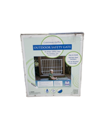 used Cardinal Gates Outdoor Safety Gate, White