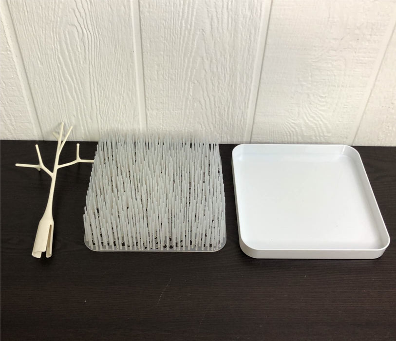 secondhand Boon Grass Countertop Drying Rack with Accessory